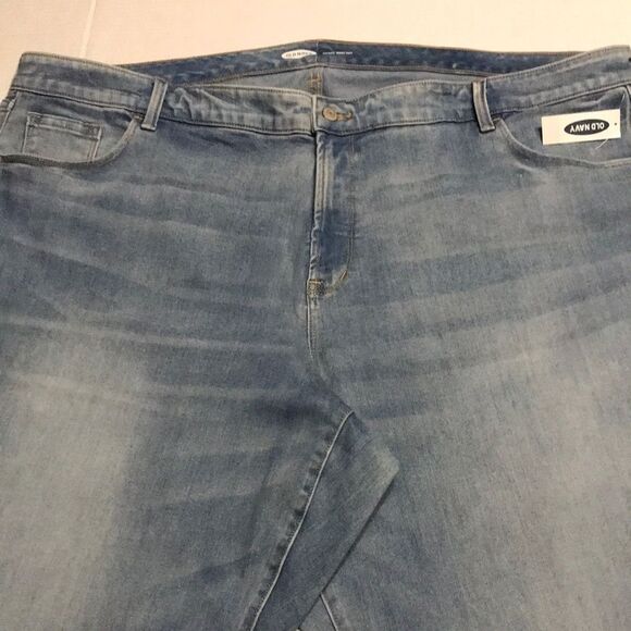 OLD NAVY Kicker Bootcut Jeans Women's PLUS Size 26 SHORT Wide Leg Flare #1 NWT - Picture 5 of 12